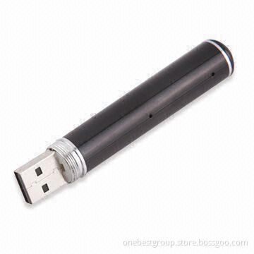 USB Flash Drive Video Camera in Pen shape with USB2.0 Standard Interface